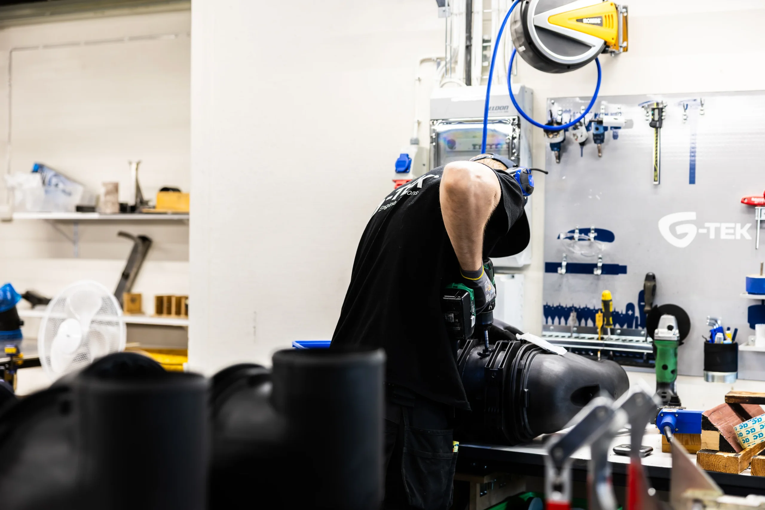 Produktion och montering hos G-tek